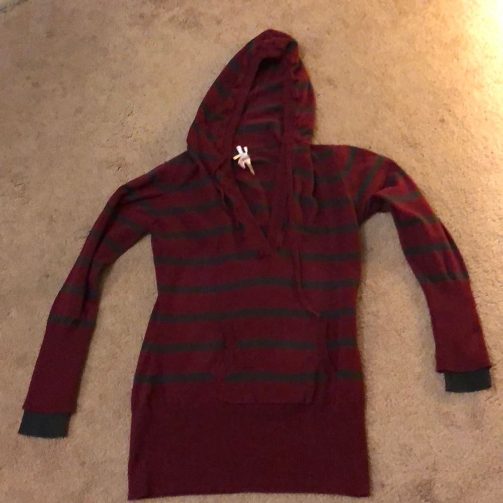 Stripped pullover sweater